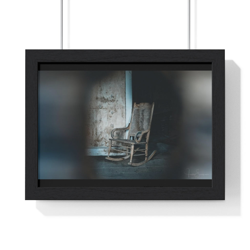 'Grab a Seat' Framed Poster