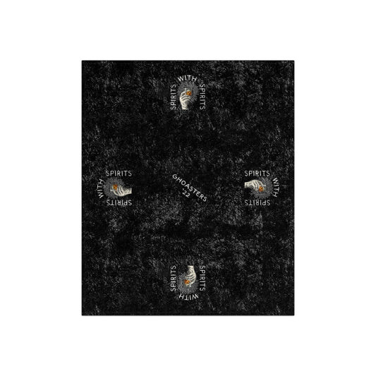 'Spirits' Crushed Velvet Blanket