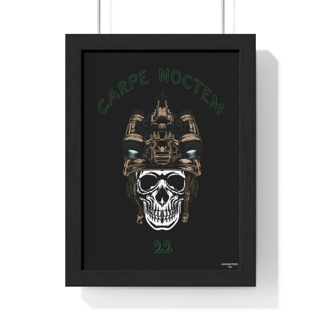'Carpe Noctem' Framed Poster