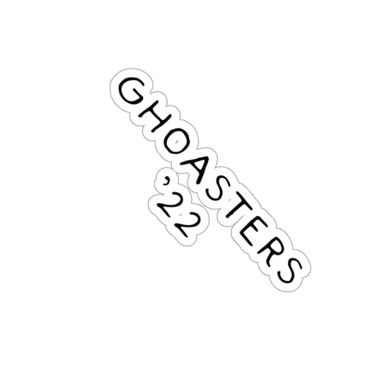 'Ghoasters' Die-Cut Stickers