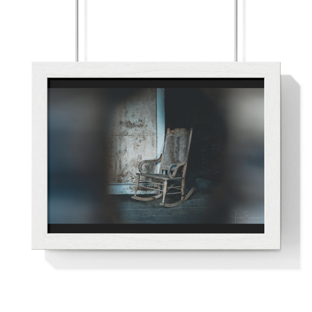 'Grab a Seat' Framed Poster
