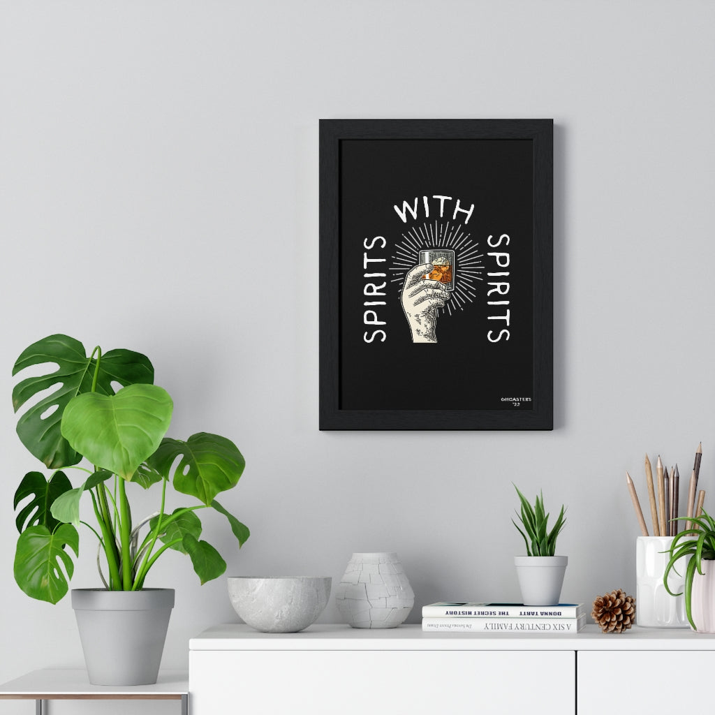 'Spirits' Framed Poster