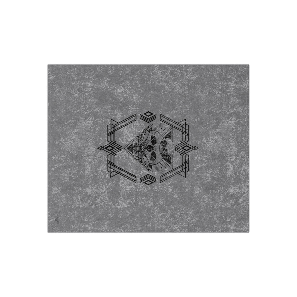 'Solace' Crushed Velvet Blanket