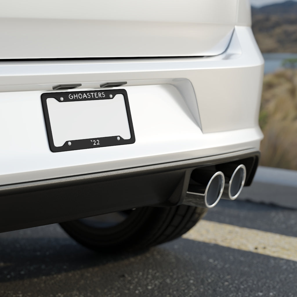 'Ghoasters' License Plate Frame