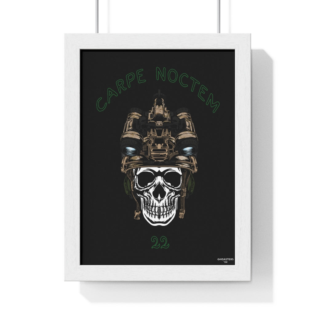 'Carpe Noctem' Framed Poster