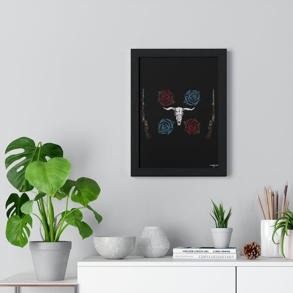 'Desert Rose' Framed Poster