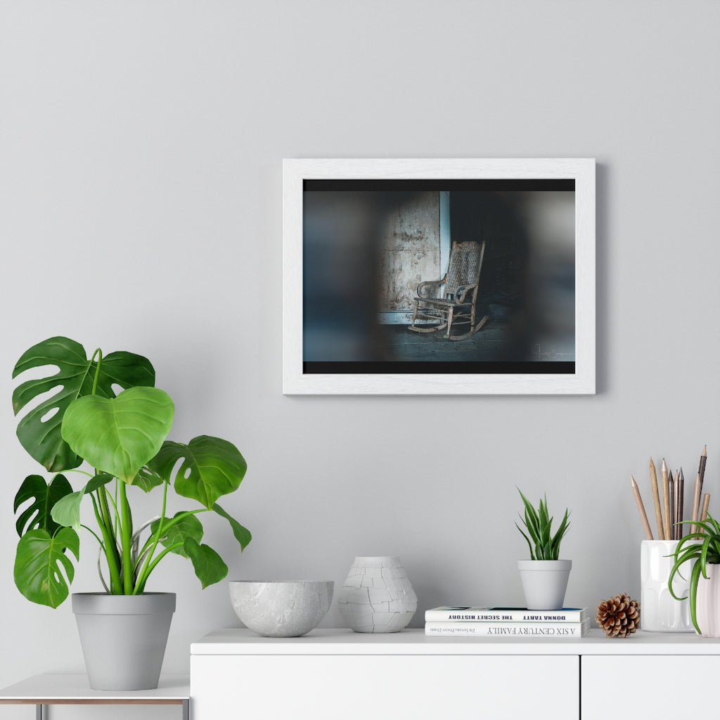 'Grab a Seat' Framed Poster