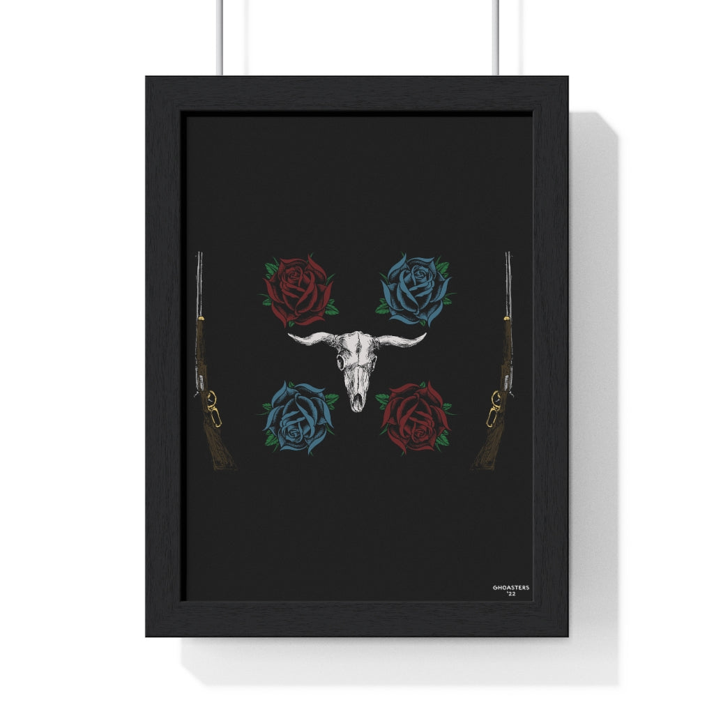 'Desert Rose' Framed Poster