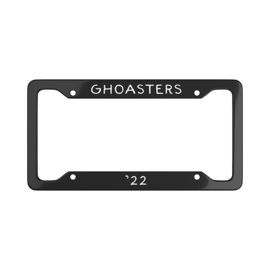 'Ghoasters' License Plate Frame