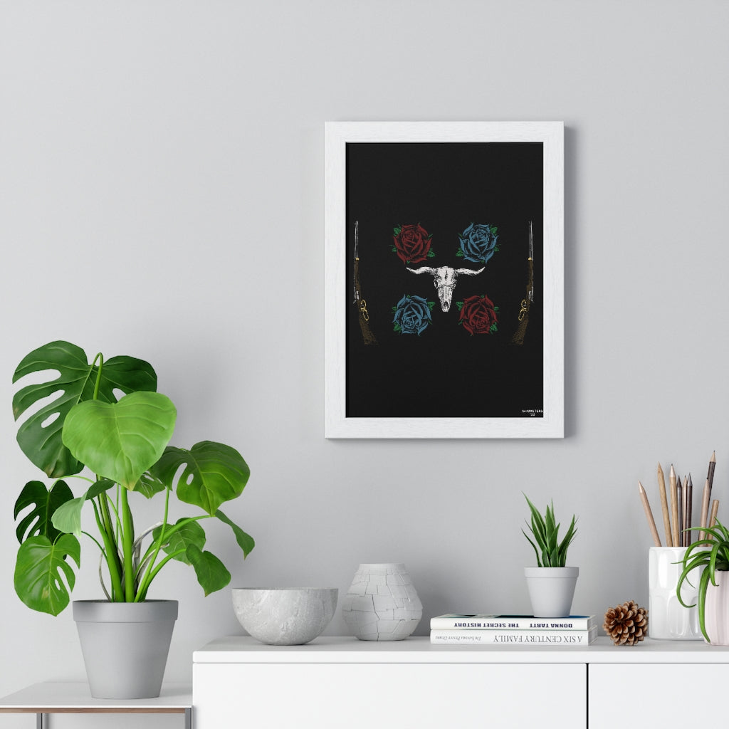 'Desert Rose' Framed Poster